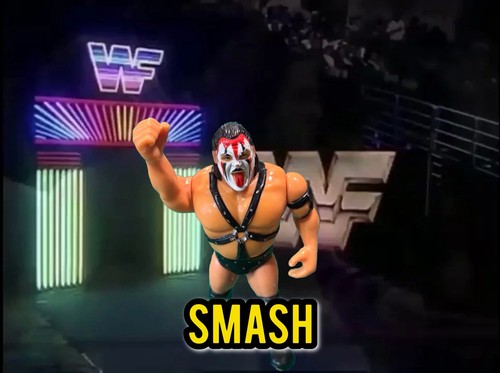 Demolition Smash 1990 WWF Wrestling Hasbro Vintage...