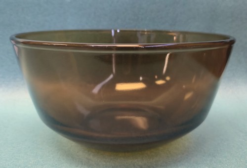 Vintage Anchor Hocking Amber Mixing Bowl - Serving Bowl - Picture 3 of 14