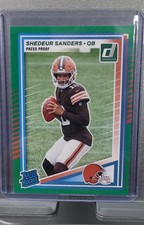 2025 Panini Donruss - Rated Rookie Shedeur Sanders #306 Press Proof Green (RC)