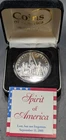 2001 SPIRIT OF AMERICA Highland Mint 9/11 Commemorative 1oz .999 Silver Round