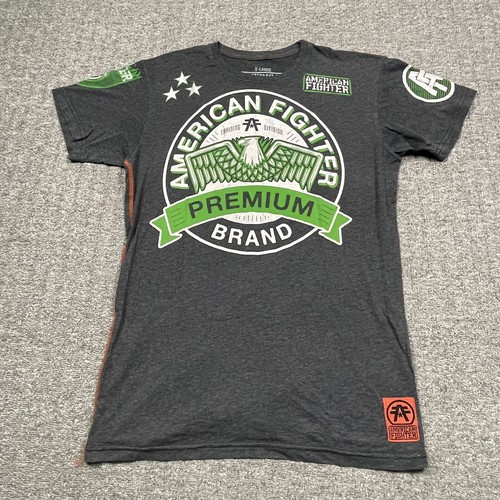 American Fighter Shirt Adult XL Gray 