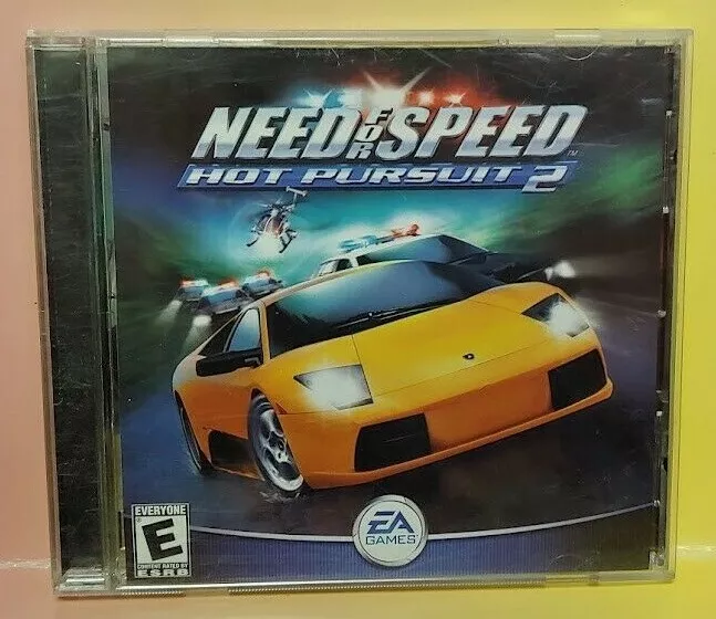 Need For Speed Hot Pursuit 2 PC Game Complete CD-Rom Rare EA Racer