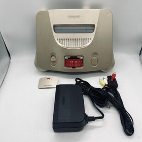 Nintendo 64 Gold N64 Expansion Pak Chose Original Controllers Cables REGION FREE