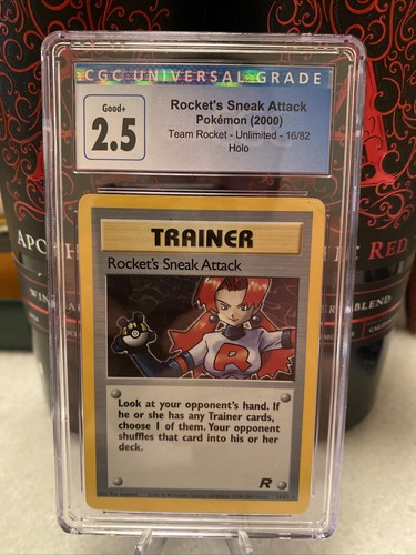 Rocket's Sneak Attack (Unlimited) graded CGC 2.5 for sale on eBay