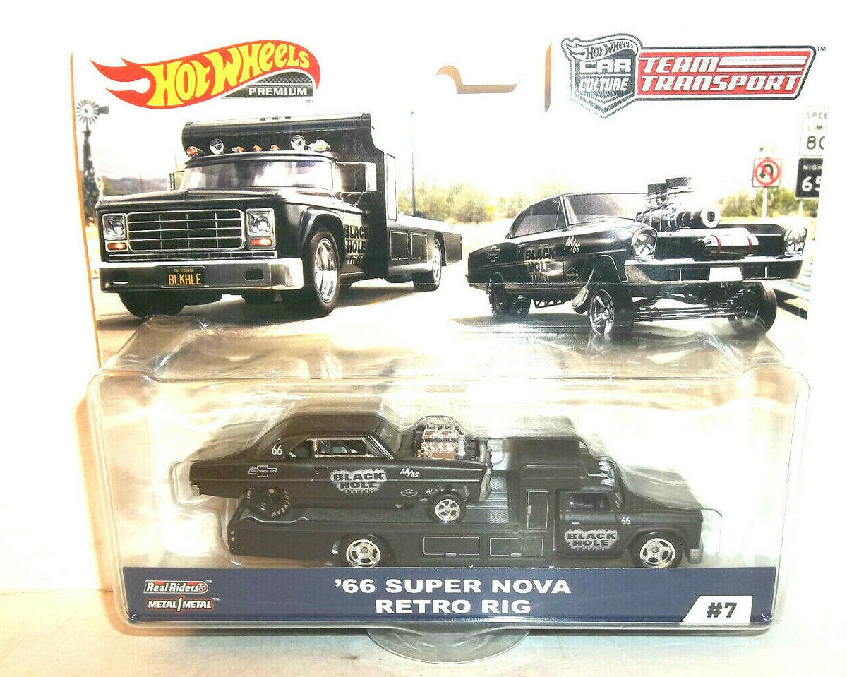 2020 HOT WHEELS PREMIUM CAR CULTURE TEAM TRANSPORT '66 SUPER NOVA
