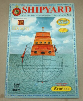 Shipyard 5 - Karacke Trinidad = Magellan Flaggschiff von 1519 - 1:96