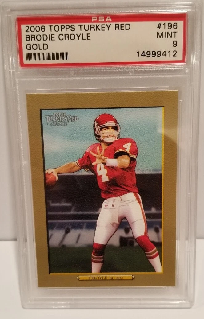 Brodie Croyle Topps Turkey Red #196 Gold