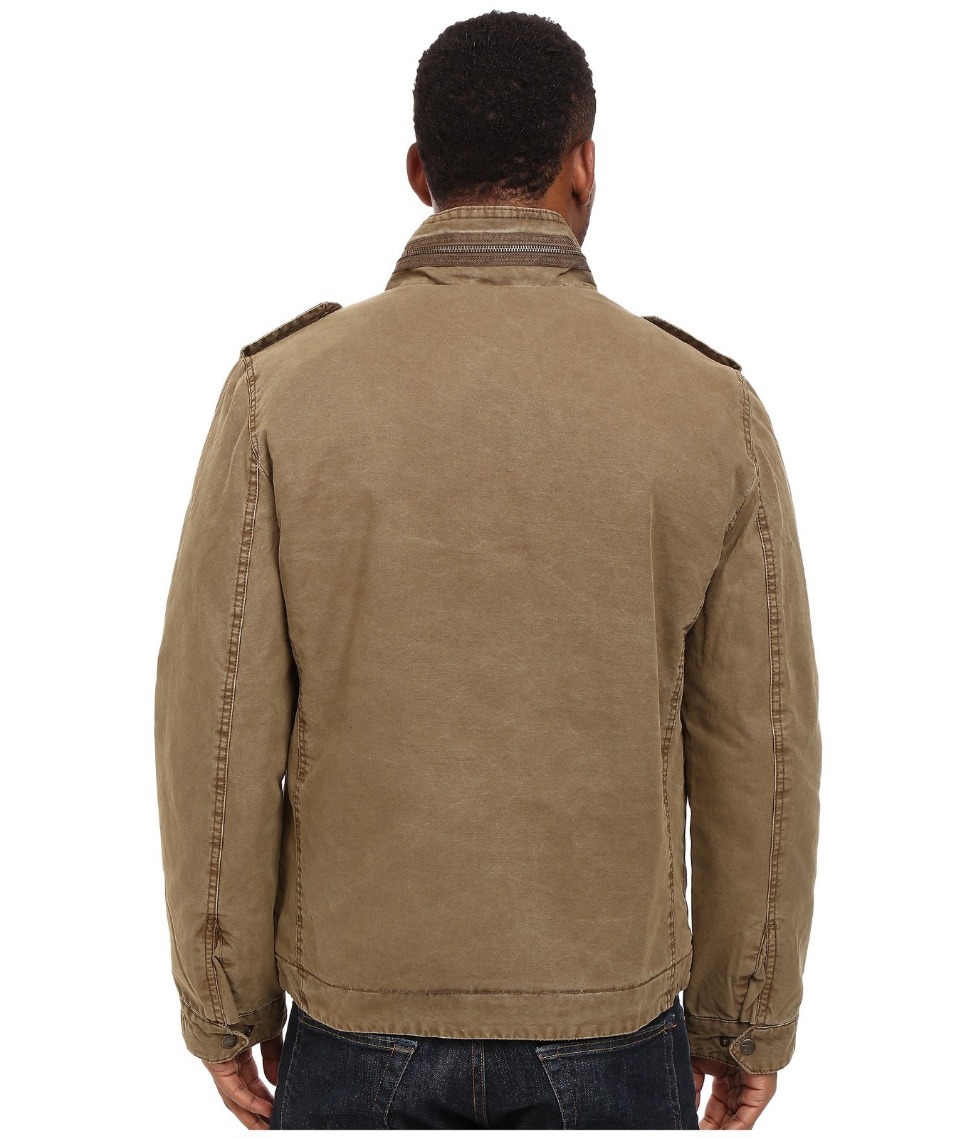 Levi's TwoPocket Military Jacket w/ Sherpa Lining Men's M eBay