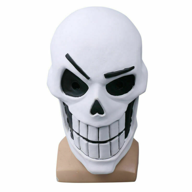 キラ様mサイズ Cosplay Undertale Papyrus Mask Latex Halloween Scary Sans Skull