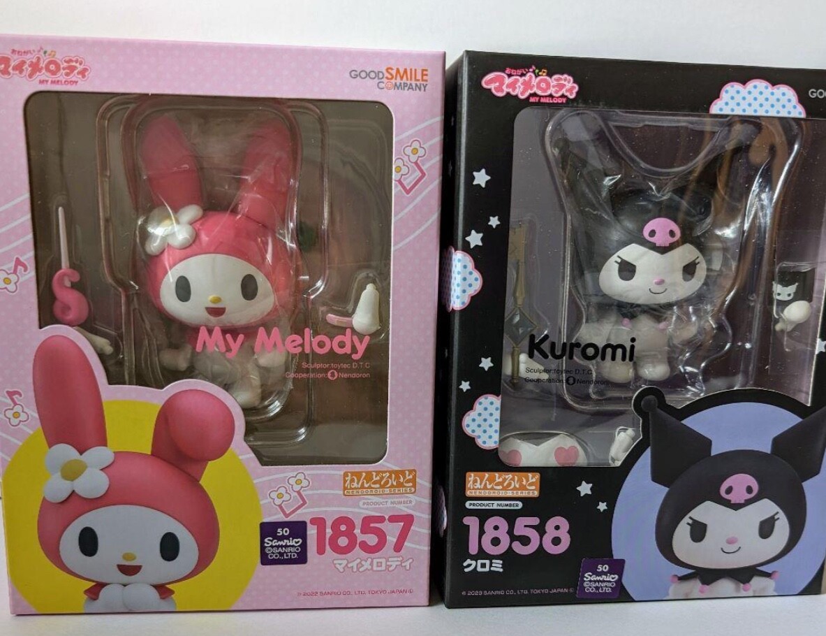 Nendoroid My Melody 1857 & Kuromi 1858 Action Figure Good