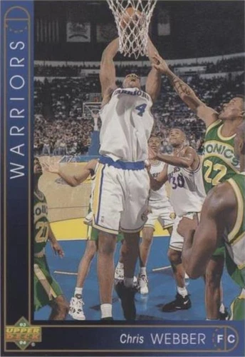 1993-94 Upper Deck International French - Chris Webber #100