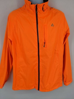 Orange Water Resistant Windbreaker | eBay