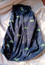 Baby/ Infant Dinosaurs Onepiece Swaddle Sleep Sack Size Newborn/ 0-3 Months