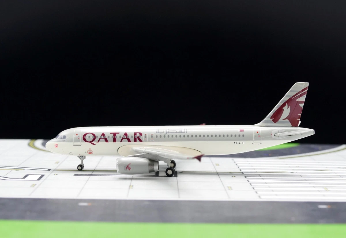 JC Wings XX4328 Qatar Airways Airbus A320-232 A7-AHH Scale 1:400 | eBay Jc Wings Xx4328 Qatar Airways Airbus A320-232 A7-Ahh Scale 1:400 | Ebay