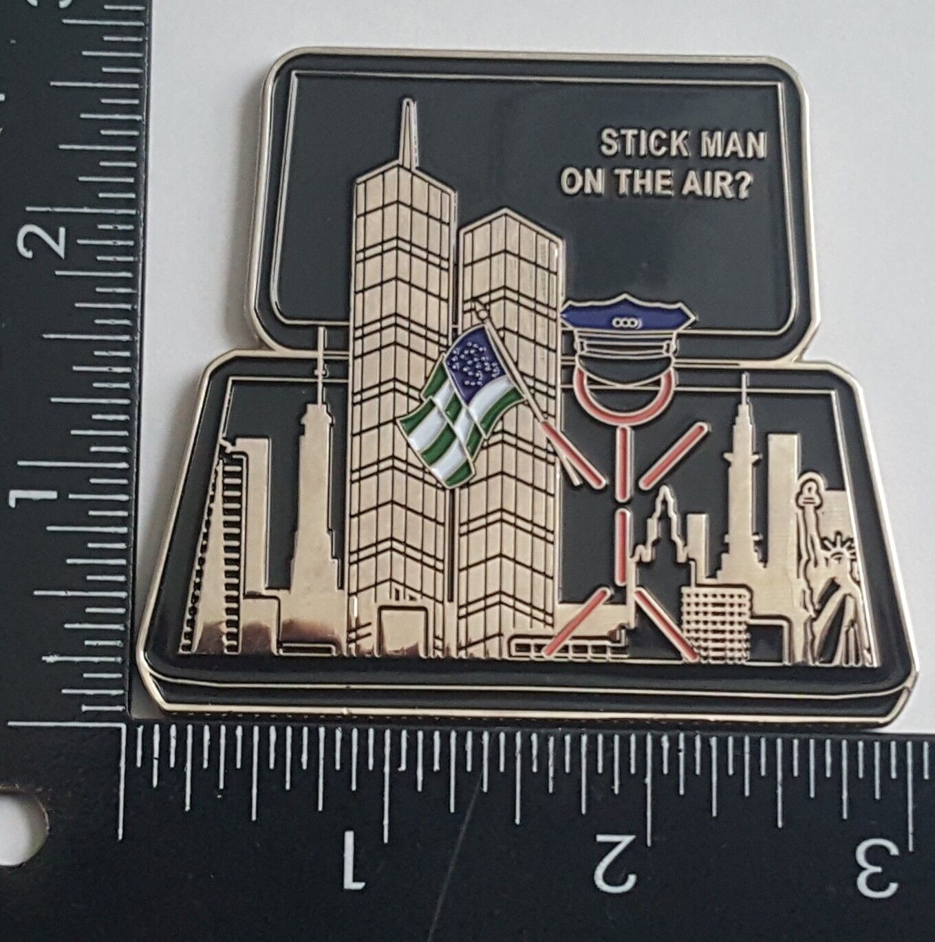 NYPD Stickman Challenge Coin