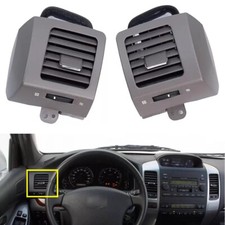 2pcs Car Air Vent Outlet Ac For Toyota Land-cruiser Prado 120 Gx470 2003-2009 2pcs Car Air Vent Outlet Ac For Toyota Land-cruiser Prado 120 Gx470 2003-2009