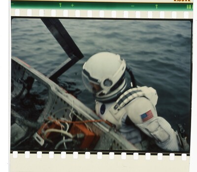Interstellar 70mm IMAX Film Cell Frame - Retrieving the Black Box