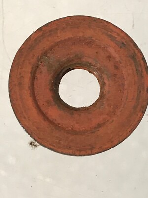 NOS Cadillac Wire Wheel Hub Cap Locking Nut Orange 85-89 Buick