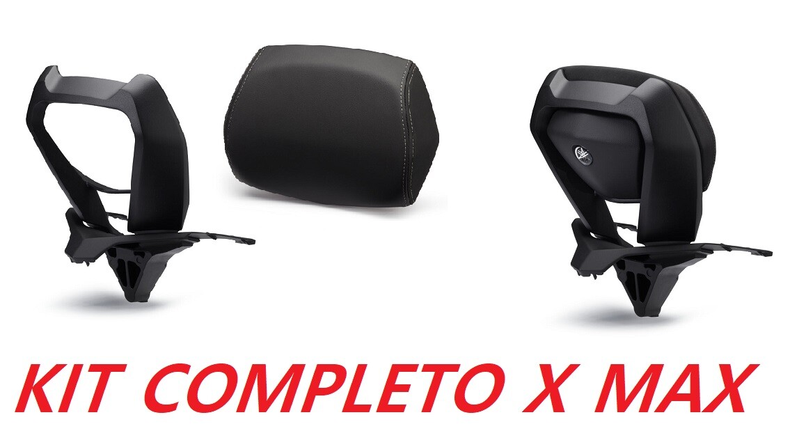 KIT RÜCKENLEHNE BEIFAHRER + KISSEN ORIGINAL YAMAHA XMAX X-MAX 300 VON 2017 BIS 2022