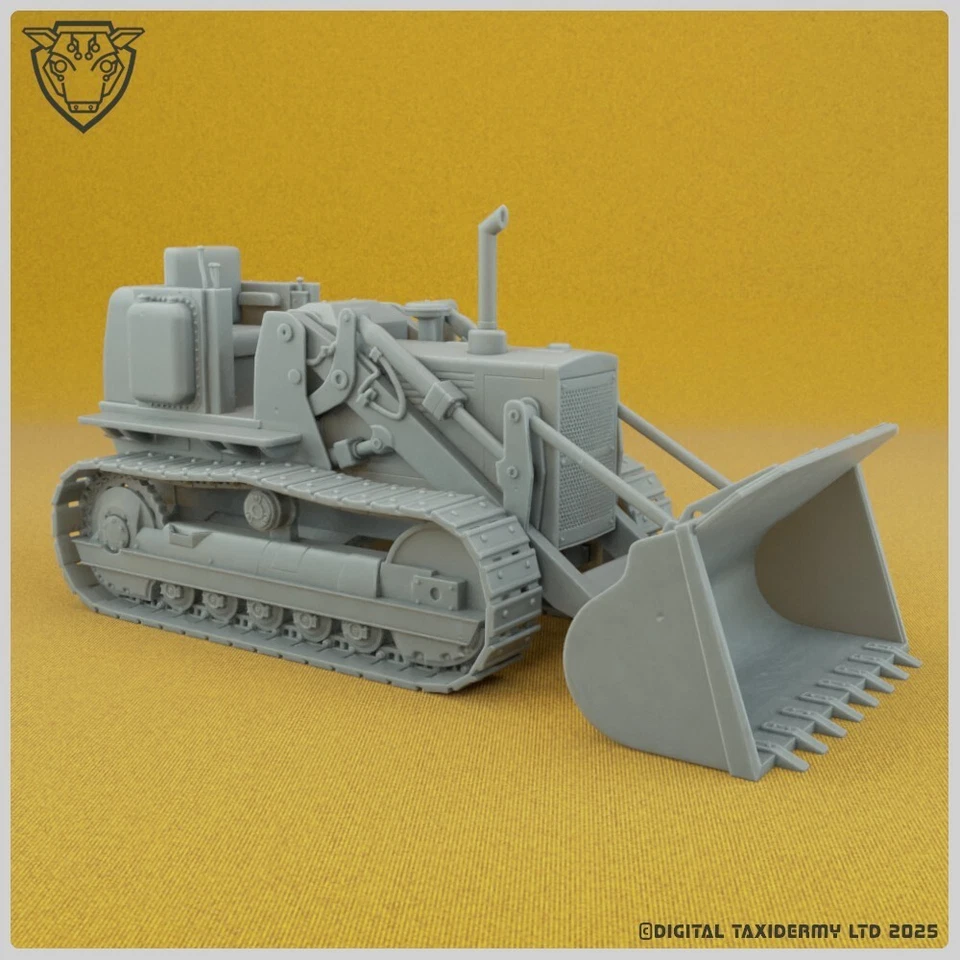 951c Tracked Crawler Tractor - model excavator 1/32 - 1/50 - 1/76 - Image 2 of 4