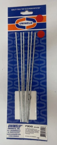 Uniweld P3KH9 UNI-4200 Self Fluxing Aluminum Rod