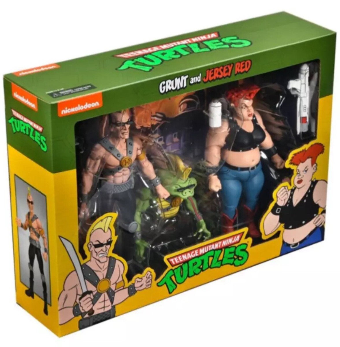 【NECA】新品 正規品 TMNT グラント＆ジャージー レッド タートルズ NECA】新品 正規品 TMNT グラント＆ジャージー レッド
