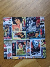 NEDKANTAR EVERYDAY CARRY edc hank, Film Noir with microfiber back 10"x10"