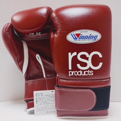 Winning Winning ボクシンググローブ 14 oz 赤 ボクシンググローブ 14