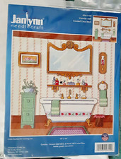 Janlynn 006-0100 VICTORIAN BATH Cross Stitch Sewing Craft Project Kit H 
