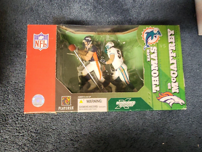 Mcfarlane NFL Zach Thomas & Ed McCaffrey 2 Pack Figure Box Set NEW