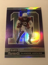 2020 Panini Behind The Numbers Deandre Hopkins Silver Purple BTN-19