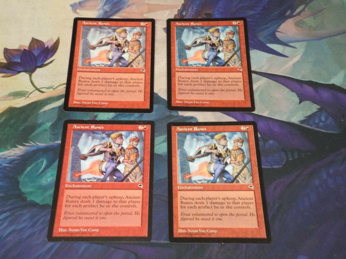 MTG テンペスト　コンプリートセット 4x Playset MTG Magic the Gathering Complete Set of 4 x4