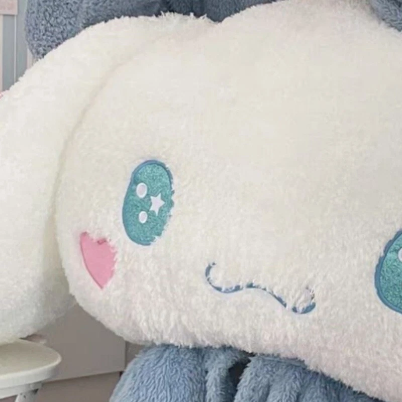 Anime Cinnamoroll Muñeca de Peluche Peluche Enorme Almohada Cojín Dormitorio Niña Kawaii Foto 2 de 4