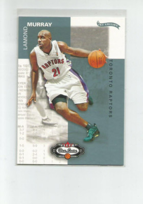 2002-03 FLEER BOX SCORE FIRST EDITION #93 LAMOND MURRAY 006/100   BB25