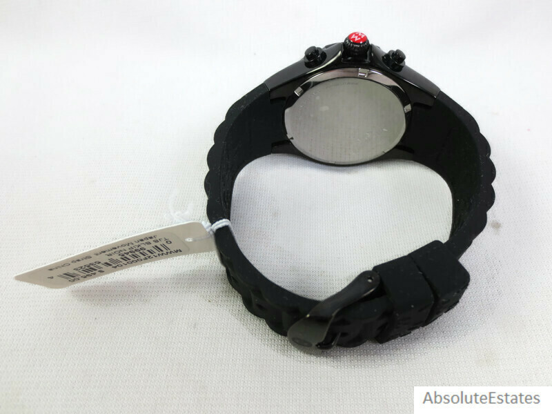 NEW Michele Jelly Bean Tahitian Black Watch MWW12F000104 NWT  display picture 1
