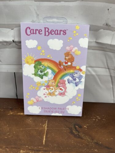 Care Bears Eyeshadow Palette Pastel Makeup Rainbow Colorful Shimmer Matte Mirror - Picture 1 of 2