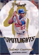 2000 Topps Stars #152 Vladimir Guerrero SPOT Montreal Expos