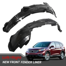 Front Left & Right Splash Guard Fender Liner For 2012-2016 Honda CR-V CRV 12-16