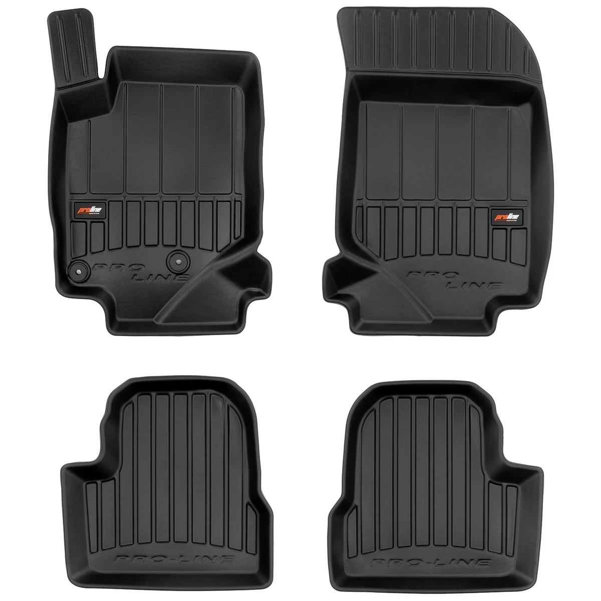 M MOTOS Tappetino per conducente Velours Premium 1 pezzo compatibile con Peugeot 208 I 2012-2019 - Standard, Tessuto, Blu Lato conducente - Provate un nuovo comfort di guida con un tappetino in
