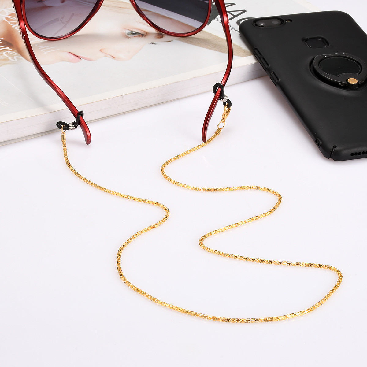 reading glasses neck strap