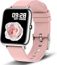 Smartwatch with Heart Rate Blood Pressure Monitor for iPhone 16 16 Pro Max