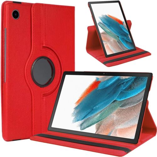 Samsung Galaxy Tab A8 10.5" 2022 (SM-X200) 360 Smart Leather Rotating Case Cover - Picture 26 of 37