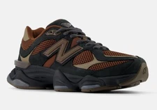 New Balance 9060 Phantom Rich Oak Mens Brown & Black Sports Sneaker U9060RFB