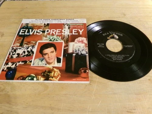 Elvis Presley 45EP - Sings Christmas Songs - RCA Victor EPA-4108  w/cvr