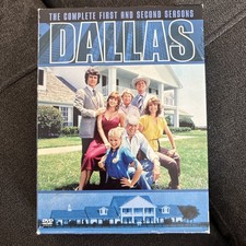 Dallas TV Show Complete Seasons 1 2 W/ Extras EXC Condition JR Ewing Hagman