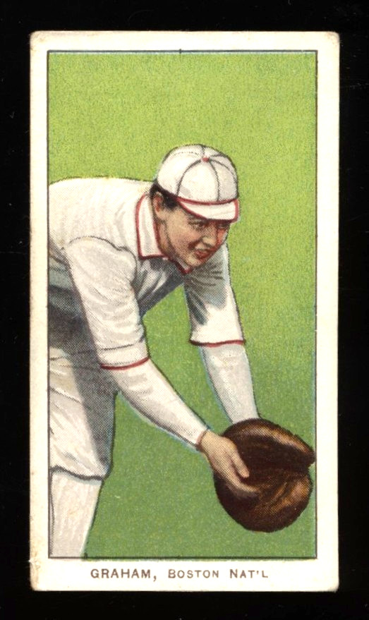 1909-11 T206 - Peaches Graham Piedmont 350 Back RC VG CENTERED