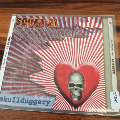 SQUAD 21 skullduggery VG+/EX (CD Album, Heavy, Go Nuts, 2004)
