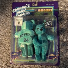 1999 Ken Griffey Jr  Edgar Martinez Beanies Salvino  s Baby Bammers BRAND NEW