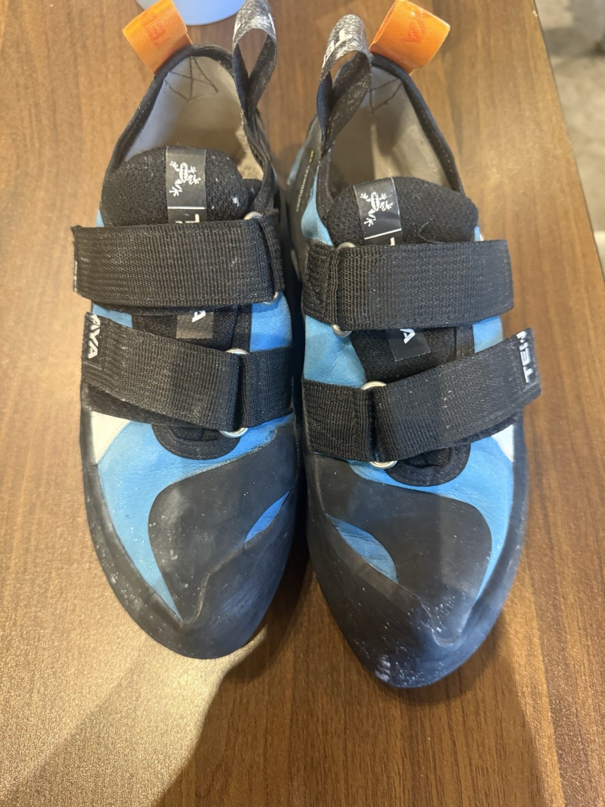 Tenaya Tanta Unisex Zapatos de Escalada en Roca - EE. UU. 6 Hombres EE. UU. 7 Mujeres - Azul/Negro