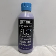 iFlo Refill - Smart Automated A/C Drain Line & Drain Pan Cleaner, 36 oz. ~ NEW